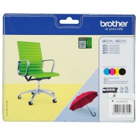 Cartucho Original Brother LC-229 XL / LC-225 XL VALBP (Pack 4 colores)