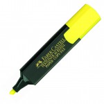 Marcador fluorescente Faber-Castell amarillo