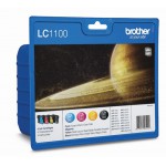 Cartucho Original Brother LC-1100 VALBP (Pack 4 colores)